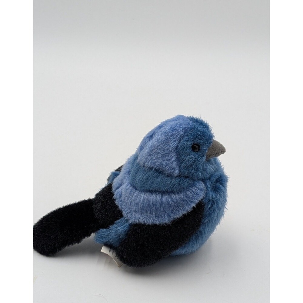 Wild Republic Audubon PURPLE MARTIN Real Bird Call Plush Stuffed Animal